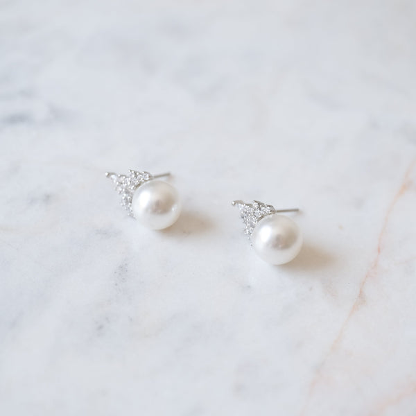 Aretes Queen Pearl