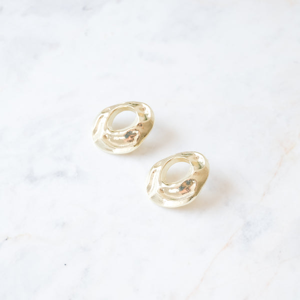 Aretes Oval Sea Shell