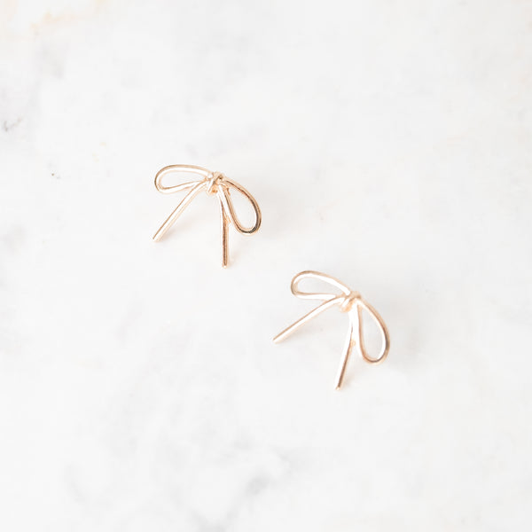 Aretes Cute Bow shiny