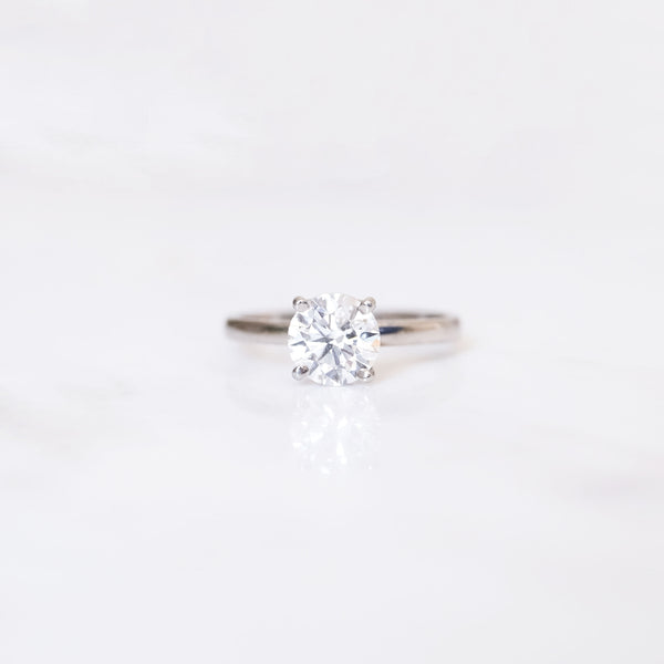 Anillo Solitario Slim 0.5 ct