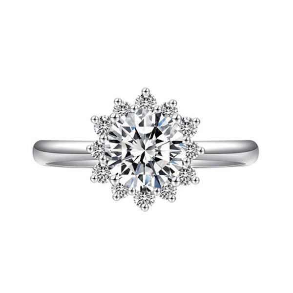 Anillo Diamond Flower.